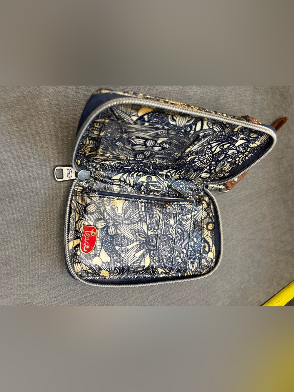 Sakroots Multi Color Spirit Desert Sun “Peace” Wristlet/Wallet - Picture 8 of 10